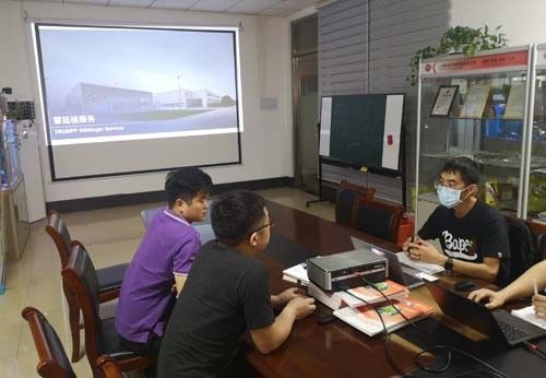 Latest company news about TRUMPF霍廷格技术团队技术培训与支持
