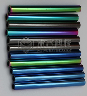 PVD 新开发颜色： PVD磁控溅射 红色， 宝石蓝色，草绿色， 苹果色，紫色
